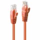 Lindy 48106 cavo di rete Arancione 0,5 m Cat6 UUTP UTP LI 48106