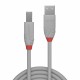 Lindy 36683 cavo USB 2 m USB 2.0 USB A USB B Grigio LI 36683