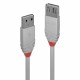 Lindy 36710 cavo USB 0,2 m USB 2.0 USB A Grigio LI 36710