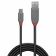 Lindy 36733 cavo USB 2 m USB 2.0 USB A Micro USB B Nero, Grigio LI 36733