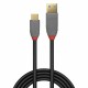 Lindy 36910 cavo USB 0,5 m USB C USB A Nero, Grigio LI 36910