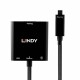 Lindy 38287 cavo e adattatore video 0,1 m HDMI tipo D Micro VGA D Sub Nero LI 38287