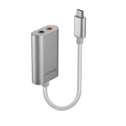 Lindy 42711 cavo per cellulare Bianco USB C 3.5mm