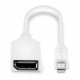 Lindy 41021 cavo DisplayPort 0,15 m Mini DisplayPort Bianco 41021 LND