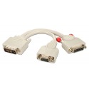 Lindy 41048 cavo e adattatore video 0,2 m VGA D-Sub Bianco