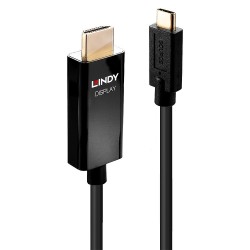 Lindy 43292 cavo e adattatore video 2 m USB tipo C HDMI tipo A Standard Nero 43292 LND