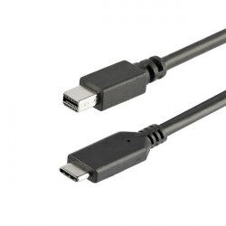 StarTech.com Cavo Adattatore Mini DisplayPort a USB C da 1 m 4K 60Hz Nero CDP2MDPMM1MB