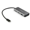 StarTech.com Hub USB-C a 4 porte con 2x USB A e 2x USB C - SuperSpeed 10Gbps USB Type-C 3.13.2 Gen 2 Hub - Bus USB ...