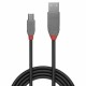 Lindy 36722 cavo USB 1 m USB 2.0 USB A Mini USB B Nero, Grigio 36722 LND