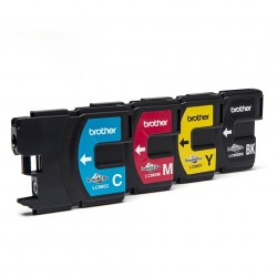 Brother LC980VALBP cartuccia dinchiostro 4 pz Originale Nero, Ciano, Magenta, Giallo
