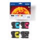 Brother LC980VALBP cartuccia dinchiostro 4 pz Originale Nero, Ciano, Magenta, Giallo