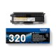 Brother TN320BK cartuccia toner 1 pz Originale Nero