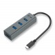 i tec Metal USB C HUB 4 Port C31HUBMETAL403