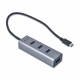 i tec Metal USB C HUB 4 Port C31HUBMETAL403