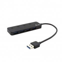 i tec USB 3.0 Metal HUB 4 Port with individual OnOff Switches U3CHARGEHUB4