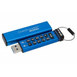 Kingston Technology DataTraveler 2000 64GB unit flash USB USB tipo A 3.2 Gen 1 3.1 Gen 1 Blu DT200064GB