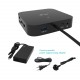 i tec USB C HDMI DP Docking Station with Power Delivery 65W Universal Charger 77 W C31HDMIDPDOCKPD65