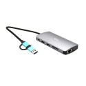 i-tec USB 3.0 USB-CThunderbolt 3x Display Metal Nano Dock with LAN + Power Delivery 100 W CANANOTDOCKPD