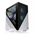 Thermaltake Divider 170 TG Micro Tower Nero, Bianco CA-1S4-00S6WN-00