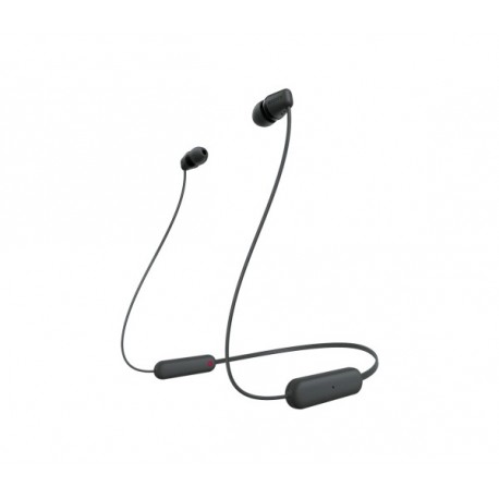 Sony WI C100 Auricolare Wireless In ear Musica e Chiamate Bluetooth Nero WIC100B.CE7