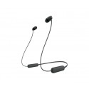 Sony WI-C100 Auricolare Wireless In-ear Musica e Chiamate Bluetooth Nero WIC100B.CE7