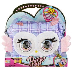 Spin Master Purse Pets , Print Perfect Hoot Couture Owl, animale giocattolo e borsa interattiva con oltre 30 effetti sonori e...