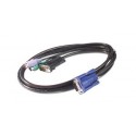APC KVM PS2 Cable - 3 ft 0.9 m Nero 0,91 m AP5264