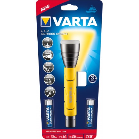 Varta TORCIA OUTDOOR SPORTS F20 2AA