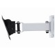 Nilox ER043410 supporto da tavolo per Tv a schermo piatto 58,4 cm 23 Nero, Bianco AMER043410