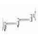 Nilox 6092 Supporto TV a parete 81,3 cm 32 Bianco MB6092