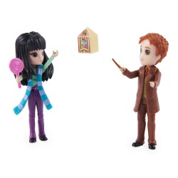 Spin Master Wizarding World Set Amicizia con personaggi George Weasley e Cho Chang Bambole da 7.5cm 2 accessori ...