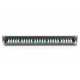 Digitus CAT 3 ISDN Patch Panel, unshielded, black DN 91325 1 B