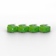 Lindy BLOCCA PORTE RJ45 VERDE