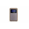 Philips TAR500510 radio Orologio Digitale Grigio, Legno TAR5005-10