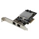 StarTech.com SCHEDA DI RETE PCIE A 2 PORTE