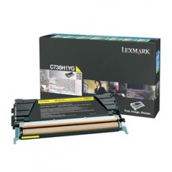 Lexmark TONER GIALLO C736 X736 X738