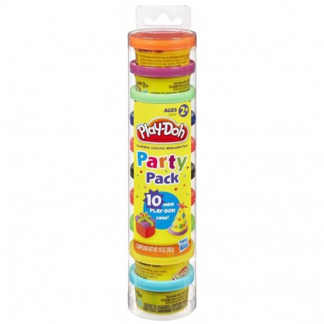 Hasbro Colori della Fantasia 10 mini vasetti di pasta da modellare 22037EU6