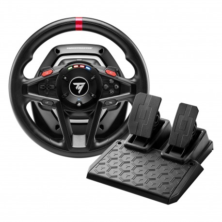 Thrustmaster 4160781 periferica di gioco Nero USB Sterzo Pedali Analogico PC, PlayStation 4, PlayStation 5