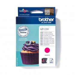 Brother LC123M cartuccia dinchiostro 1 pz Originale Magenta