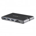StarTech.com Adattatore Multi-porta USB-C con HDMI e VGA per portatili - 3x USB 3.0 - Lettore Schede SD - PD 3.0 - Cavo ...