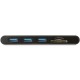 StarTech.com Adattatore Multi porta USB C con HDMI e VGA per portatili 3x USB 3.0 Lettore Schede SD PD 3.0 Cavo ...