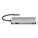 D Link DUB M610 replicatore di porte e docking station per notebook Cablato USB 3.2 Gen 1 3.1 Gen 1 Type C Alluminio, Nero