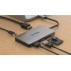 D Link DUB M610 replicatore di porte e docking station per notebook Cablato USB 3.2 Gen 1 3.1 Gen 1 Type C Alluminio, Nero