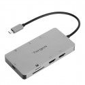 Targus DOCK423EU replicatore di porte e docking station per notebook Cablato USB 3.2 Gen 1 3.1 Gen 1 Type-C Argento