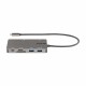 StarTech.com Adattatore Multiporta USB C Dock da viaggio HDMI 4K 30Hz o VGA Hub USB 3.0 5Gbps porte USB A USB C ...
