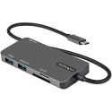 StarTech.com Adattatore multiporta USB C - Da USB-C a 4K HDMI, 100W Power Delivery Pass-through, slot SDMicroSD, Hub USB ...