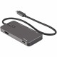 StarTech.com Adattatore multiporta USB C Da USB C a 4K HDMI, 100W Power Delivery Pass through, slot SDMicroSD, Hub USB ...