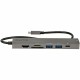 StarTech.com Adattatore multiporta USB C Da USB C a HDMI 2.0 4K 60Hz, 100W Power Delivery Pass through, slot SDMicroSD, ...