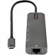 StarTech.com Adattatore multiporta USB C Da USB C a HDMI 2.0 4K 60Hz, 100W Power Delivery Pass through, slot SDMicroSD, ...