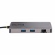 StarTech.com Adattatore USB C Multiporta, Doppio HDMI 4K 60Hz, Hub USB A 5Gbps a 2 porte, 100W Power Delivery Pass Through, ...